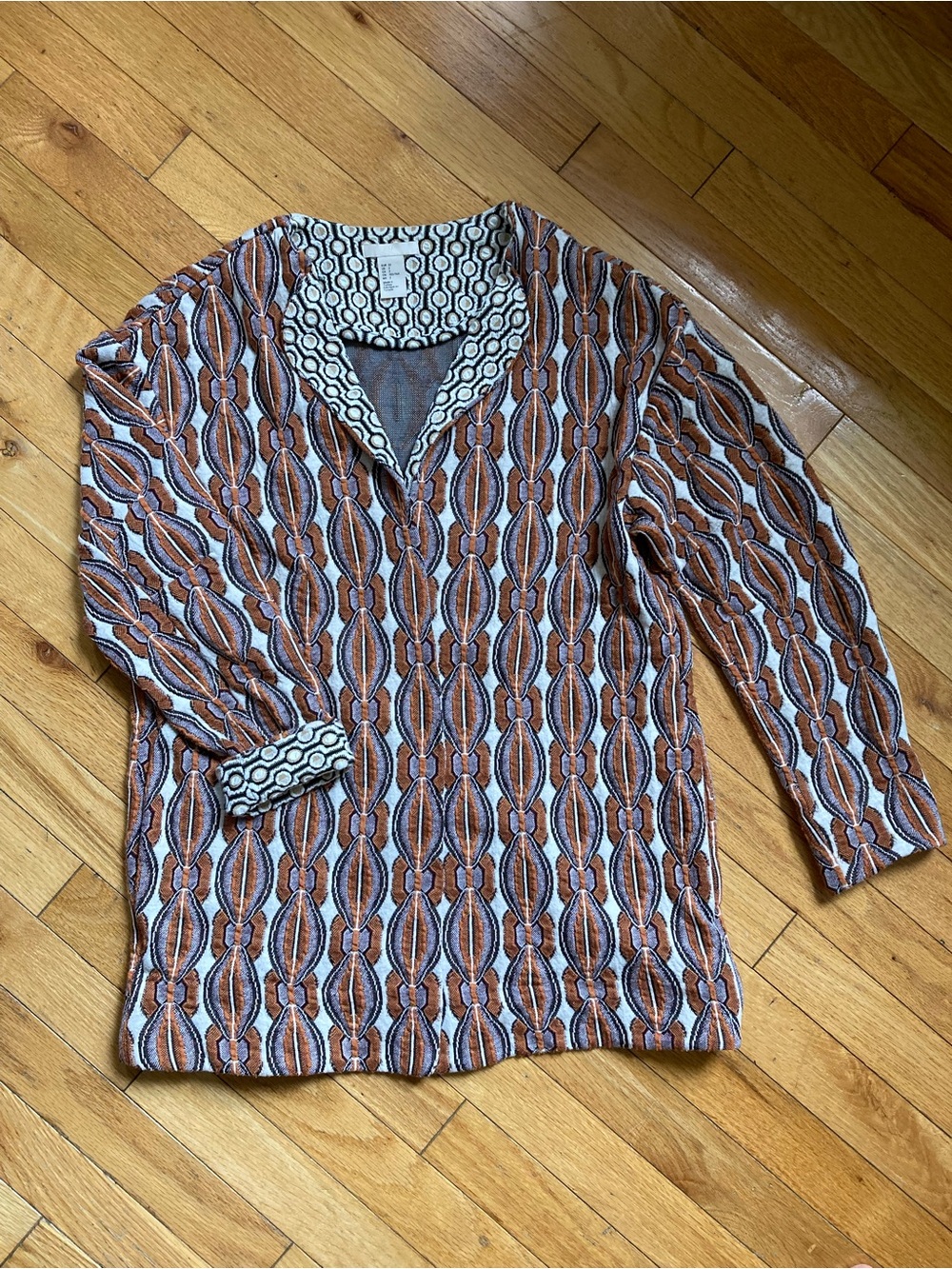 H&M Geometric Pattern Jacket